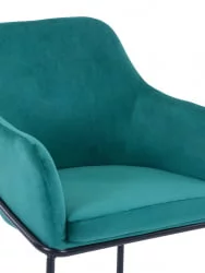 Стул Сандра велюр Изумрудный