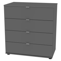 Комод Алиса(K1)856х801х459сторцевойручкой(Графит)