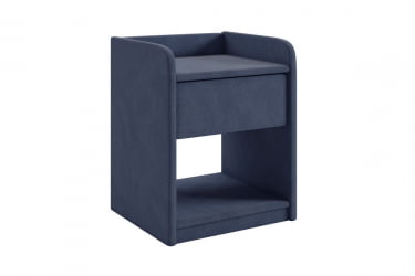 Тумба прикроватная Аманда 2 TM-003.2 топаз (велюр)