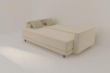 Диван прямой Санднес (Berhouse) Цвет фасада: Азур рогожка; Тип: Прямой; Материал фасада: Микророгожка