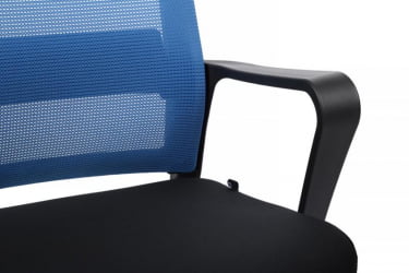 Кресло Минт РCХ М1029МБЕ Синий/Черный / Mint RCH M1029MBE