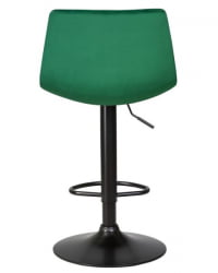 Стул барный ДОБРИН ТАИЛОР БЛАCК (зеленый велюр (МДЖ9-88)) 2 шт / DOBRIN TAILOR BLACK (MJ9-88))