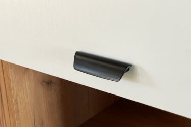 Шкаф комбинированный Моди MGM-01 дуб крафт золотой/белое дерево