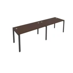 Рабочая станция на 2 раб.места Metal System Б.СМ-2.3 Венге/Антрацит