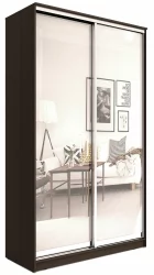 Черный шкаф-купе Хит-23-12-55 Аруба Венге