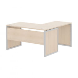 Стол письменный угловой левый XTEN-QP XQPCT 1415 L Бук Тиара Серый