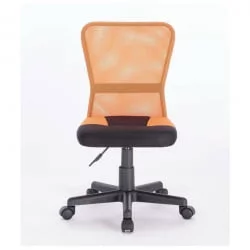 Кресло компактное BRABIX Smart MG-313 Черный-оранжевый