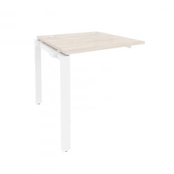 Наборный элемент рабочей станции на П-образном м/к ОНИКС О.МП-1.НРС-0.8 Денвер Светлый/Белый / ONIX O.MP-1.NRS-0.8