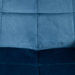 Стул ABRUZZO ( mod. 8060 ) металл/вельвет, 52 х 63 х 85 см, синий (HLR 63)/черный