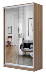 Шкаф-купе коричневый Хит-24-14-55 Ясень шимо темный