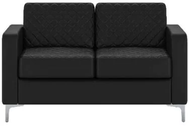 Черный диван Актив (2Д) ЕУРОЛИНЕ-9100 / EUROLINE-9100