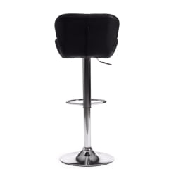 Стул барный BIAGGIO (mod. KY717) металл/экокожа, 44*50*83-103 см, черный/хром