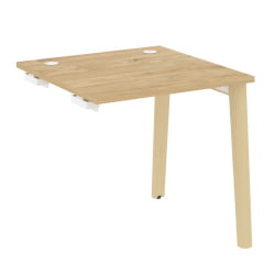Стол-приставка с опорным элементом ONIX WOOD OW.SPR-0.8 Тиквуд Светлый/Светлый