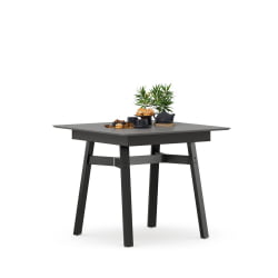 Стол обеденный 900 Элиот ЛД 414.110.000 Оникс Серый/Черный