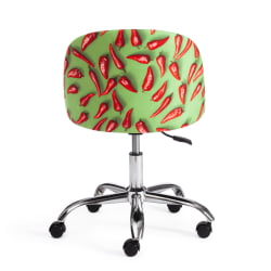 Кресло MELODY ткань/флок, олива, Botanica 03 pepper/23