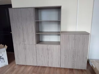 Шкаф высокий полуоткрытый Twin 16.16.141 Дуб Верцаска