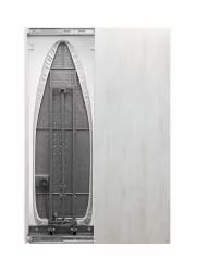 Шкаф-купе белый Iron Slim Eco (правый, купе) Беленый дуб