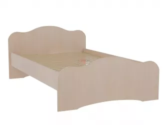 Кровать Фант двойная 1400x2000 мм Млечный дуб