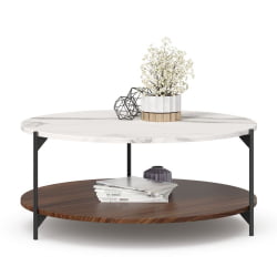 Стол журнальный 800 Вилена ЛД 138.170.000 Орех/Монте Белый