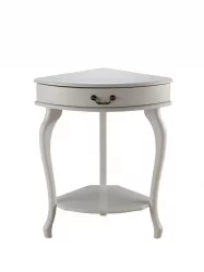 Консоль Элегант угловая Дуб молочный