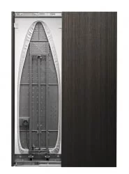 Шкаф-купе коричневый Iron Slim Eco (правый, купе) Венге