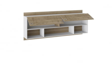 Шкаф настенный Оксфорд ТД-139.12.21 Ривьера Белый с рисунком