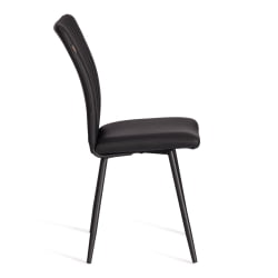 Стул обеденный Monte Carlo TREND, экокожа, черная, 49х51х93 см