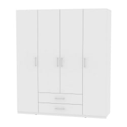 Шкаф распашный Р-198х180х45-2(Белый) / R-198х180х45-2(Белый)