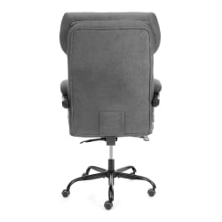 Кресло Chief metalBL ткань, серый, KUB 05/TW-12