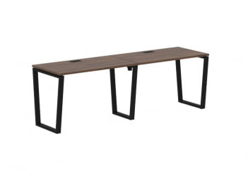 Бенч-система ЕДИС ЕВВСТ 2367 Дуб Денвер темный Черный / EDIS EVWST