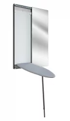 Узкий шкаф-купе в прихожую Iron Slim (правый, купе) Венге