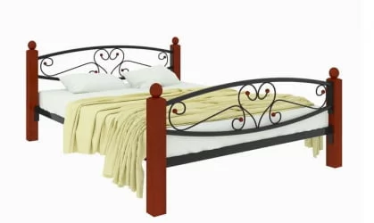 Кровать Каролина Lux plus 1800х2000 Черная