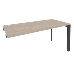 Стол-приставка на П-образном м/к к опорным элементам ONIX O.MP-SPR-4.7 Дуб Аттик/Антрацит