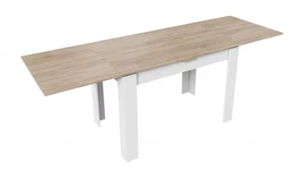 Стол раздвижной Промо тип 4 Белый/Дуб сонома светлый