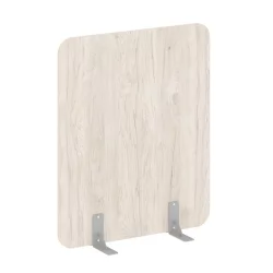 Перегородки на металлических опорах на фетровых подпятниках Р-лине ДП.Ф-100-120 Денвер Светлый / R-line DP.F-100-120