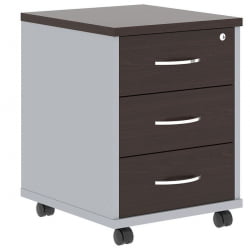 Тумба подкатная IMAGO ТМ-3.А Венге магия Металлик