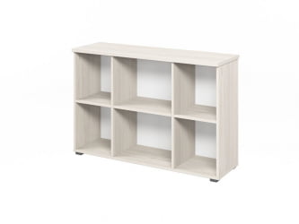 Стеллаж низкий LEMO L-69 Сосна Скандинавия