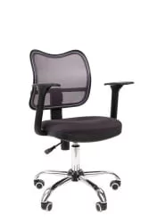 Офисное кресло для оператора CHAIRMAN 450 Chrome New Серый