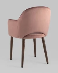 Стул Венера Хани велюр Пыльно-розовый