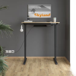 Стол подъемный электрический XTEN-UP AT-001 Дуб светлый/черный