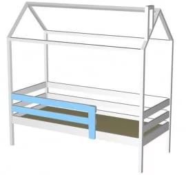 Кровать-домик RooRoom кд-3 Белый