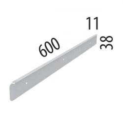 Планка соединительная Т-образная для ПФБ П10 алюминий