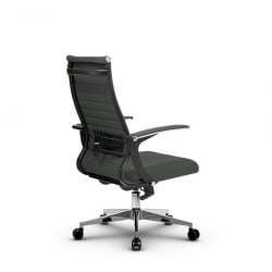 Кресло офисное МЕТТА B 2b 19/U158, Основание 17834 Комплект 3 Темно-серое