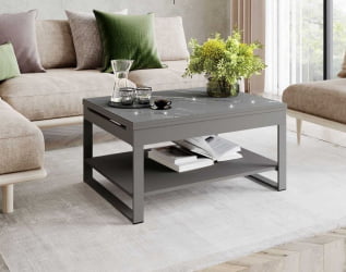 Журнальный стол-трансформер Агат-36 Оникс