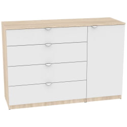 Комод Калисто(К45)923х1352х468ручкаторцеваяТР-2(ДСС-Белый) / Калисто(K45)923х1352х468ручкаторцеваяTR-2(ДСС-Белый)