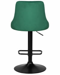 Стул барный JOSEPH BLACK (зеленый велюр (MJ9-88))