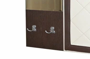 Вешало настенное Ольга 6 Ясень шимо светлый Венге