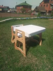 Комплект парта и стул растущие