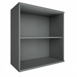 Стеллаж низкий широкий Riva А. СТ-3 Венге/Металлик