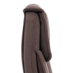 Кресло руководителя OREON metalBL велюр, коричневый, 6